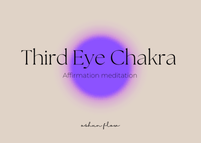 Derde oog Chakra