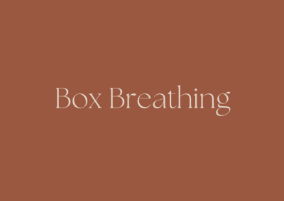 Box Breathing 4 x 4