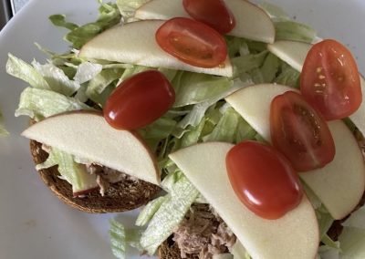 Broodje home made tonijnsalade