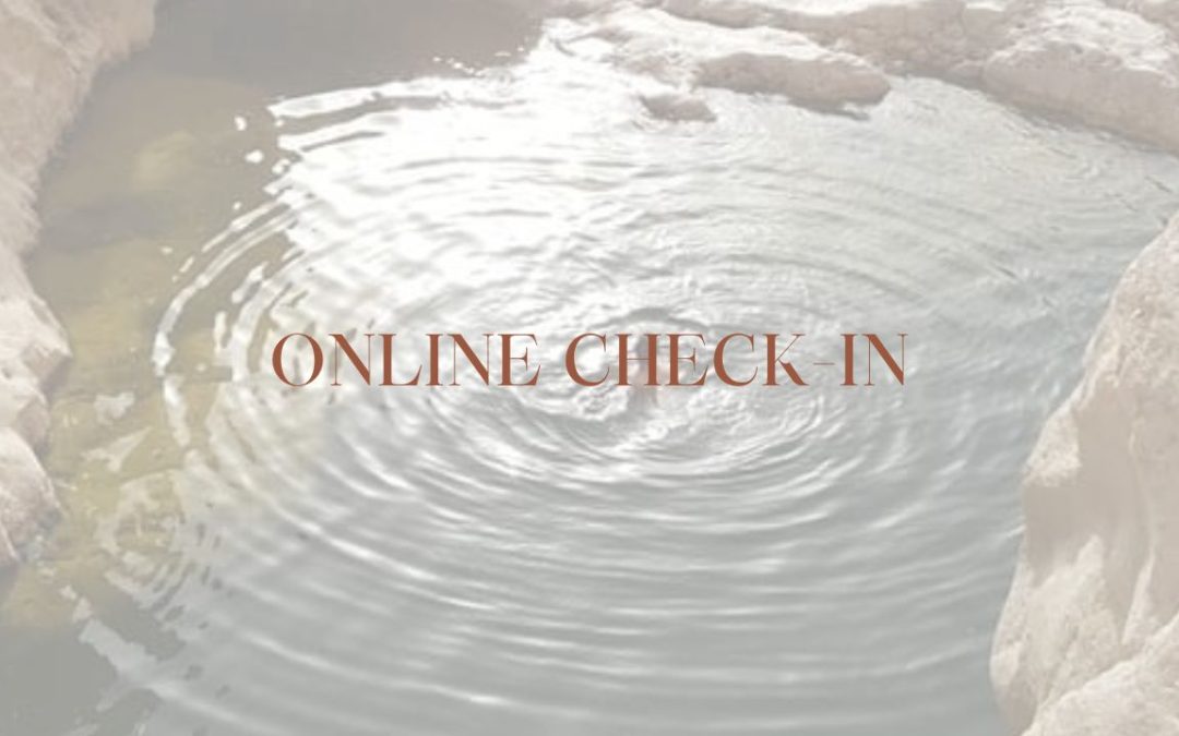 Maandag – Online Check-In