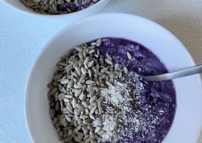 Blueberry Rice Breakfast